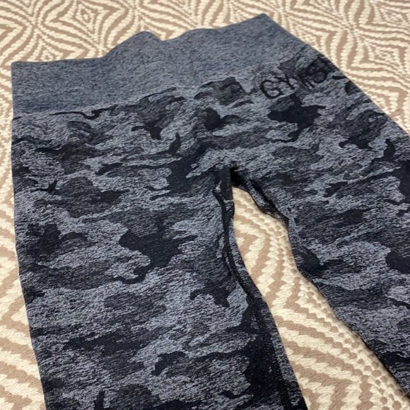 Gymshark adapt camo seamless leggings black size small womens - Picture 3 of 9